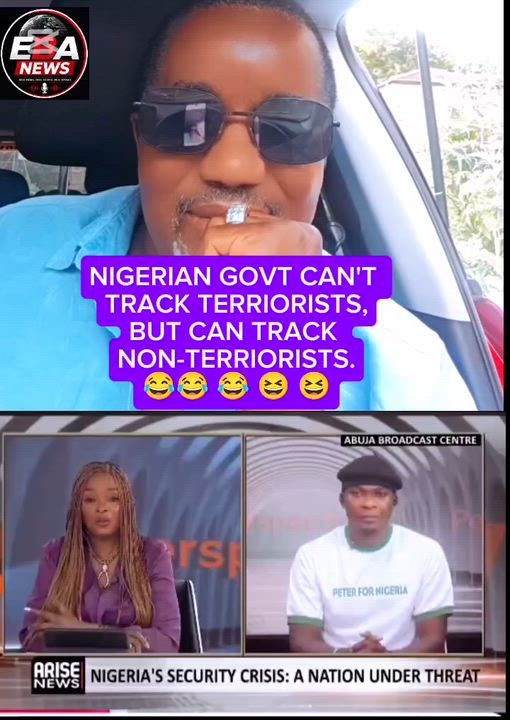 NIGERIAN GOVT CAN'T  TRACK TERRIORISTS, BUT CAN TRACK NON-TERRIORISTS. 😂😂 😂 😆 😆