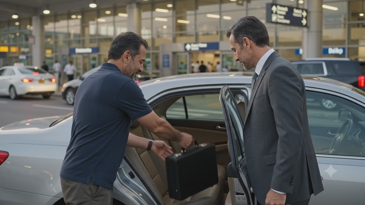 Forgotten briefcase