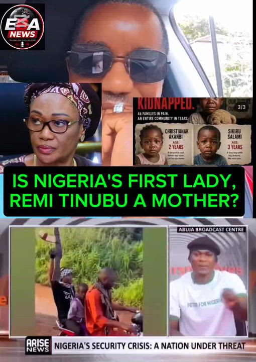 IS NIGERIA'S FIRST LADY, REMI TINUBU A MOTHER ?