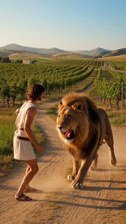 When a fierce lion crossed Samson's path, God gave him the strength to overcome it. Later, sweet hon...