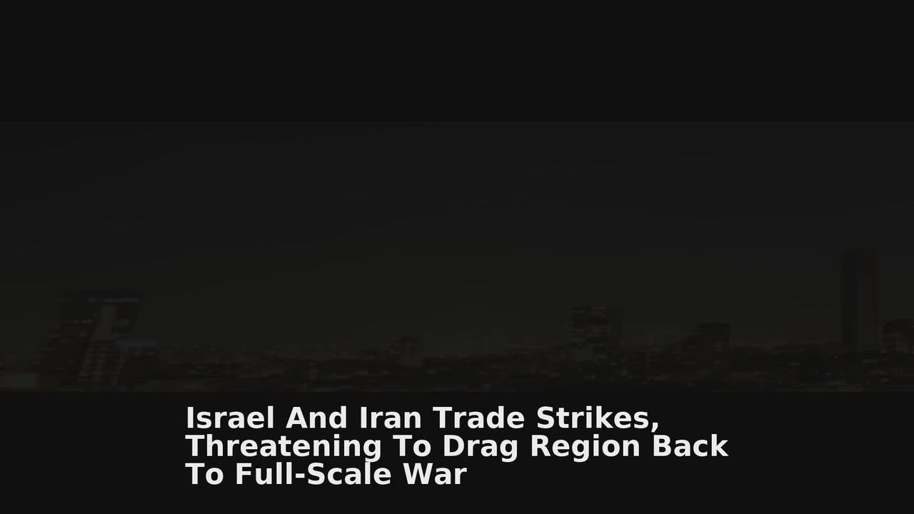Top 10 Worldwide headlines 🙄🚀 discussions:
1. Israel And Iran Trade Strikes, Threatening To Drag R...