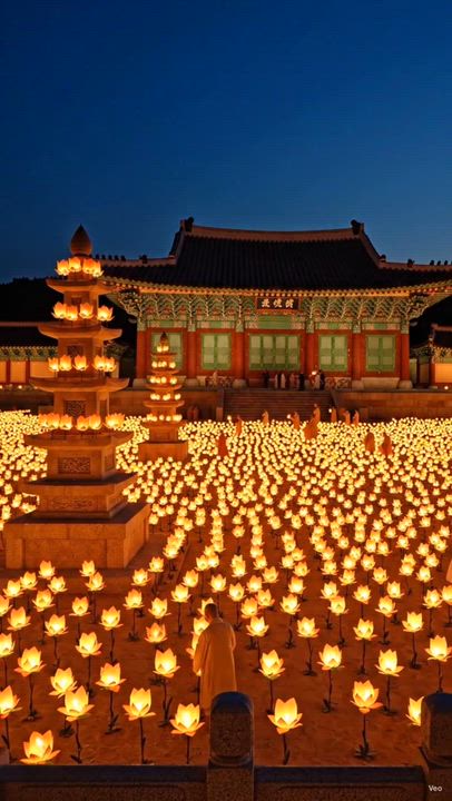 Here's a brief caption:

🏮✨ A thousand years of light, hope, and tradition! Discover the beauty of...