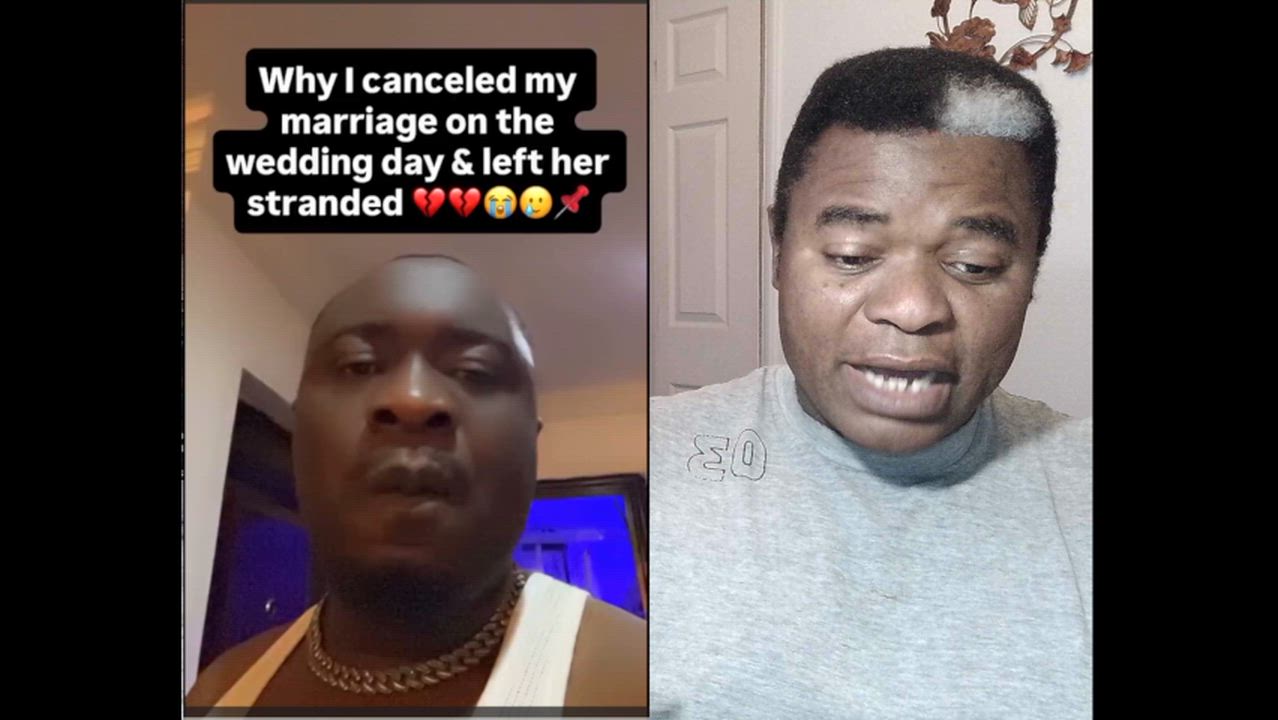 Man canceled his marriage on the wedding day and left her stranded, see how it happened.