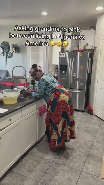 Heartwarming Moment Her Grandmother Said She Wants To Leave America And Return To Nigeria. Her Reaso...