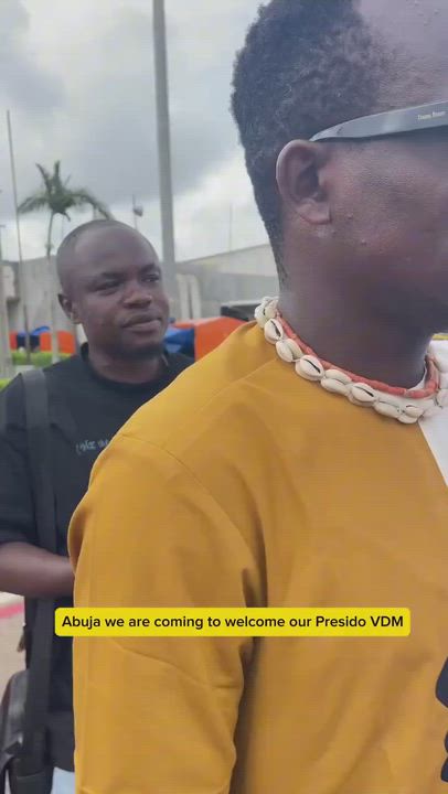 A large number of Ratel members flew into Abuja this morning in preparation to welcome VeryDarkMan b...
