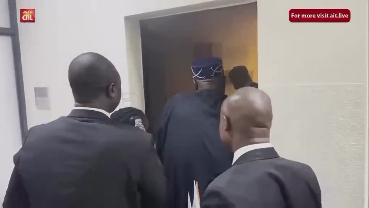 Fire at the Senate wing of the National Assembly