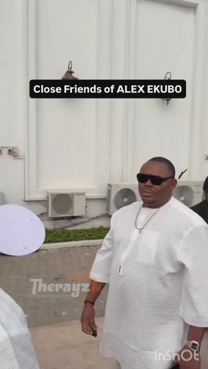 Alexx Ekubo's Service of Songs 💔  family, friends, colleagues, and associates gathered this evening...