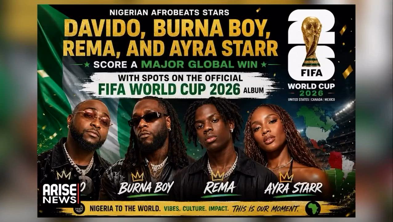 Football Meets Afrobeats At The World Cup

What happens when football’s biggest tournament meets one...