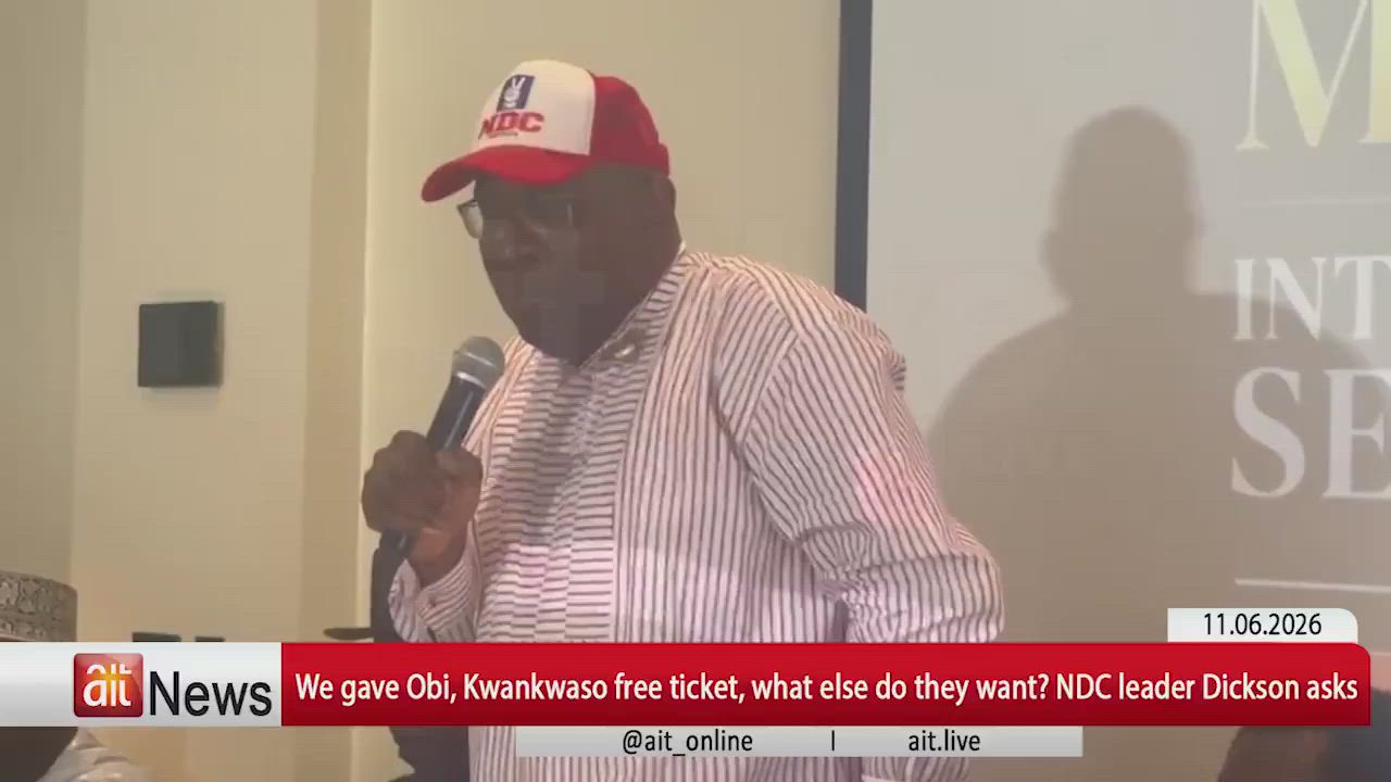 "We gave Peter Obi and Kwankwaso free presidential ticket, what else do they want?"

~  NDC Party Le...