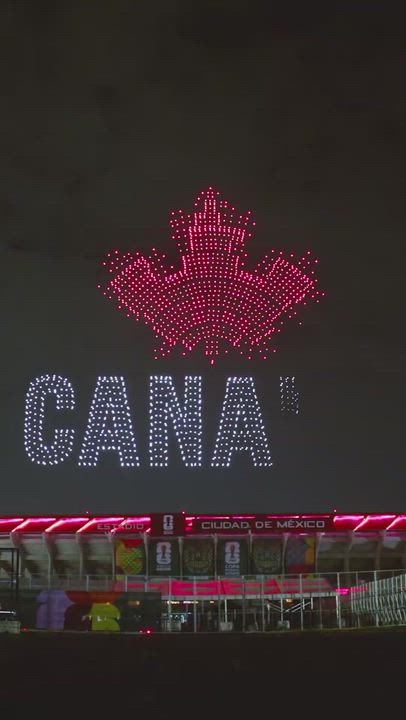 Mexico City lights up with stunning drone show ahead of the 2026 World Cup opening match