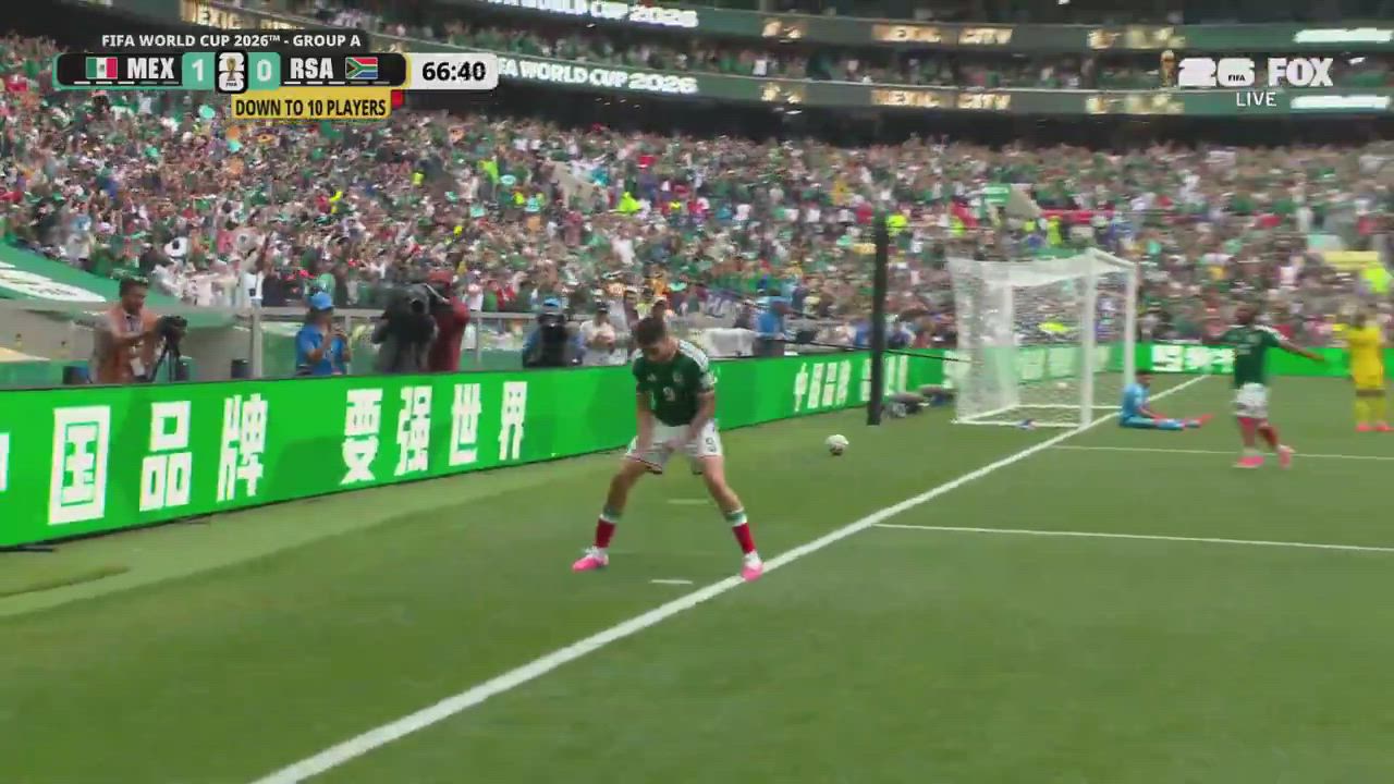 Raúl Jiménez finally achieved his dream #FIFA World Cup moment! 🇲🇽

After representing the Mexico na...