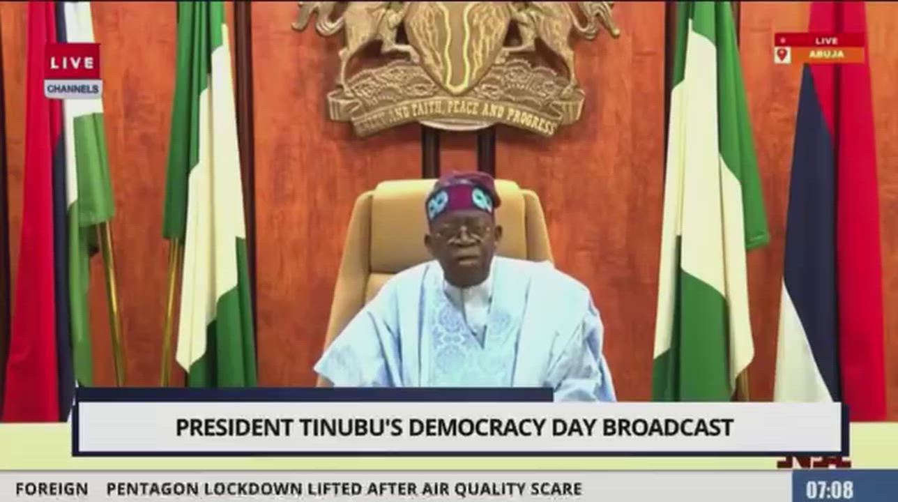 “To bandits, kidnappers, and sponsors of terror, Surrender now or face the full force of the Nigeria...