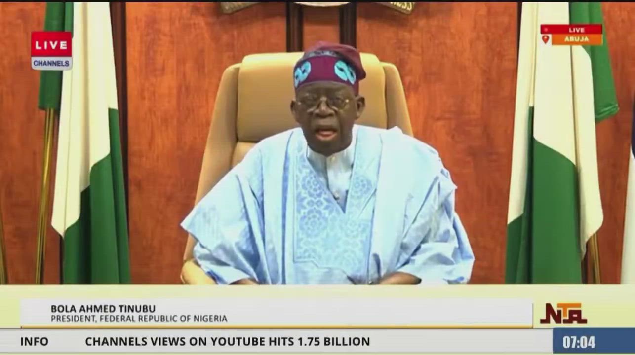 “To our young people: Nigeria is your home and your future. Build here, code here, work here, and vo...