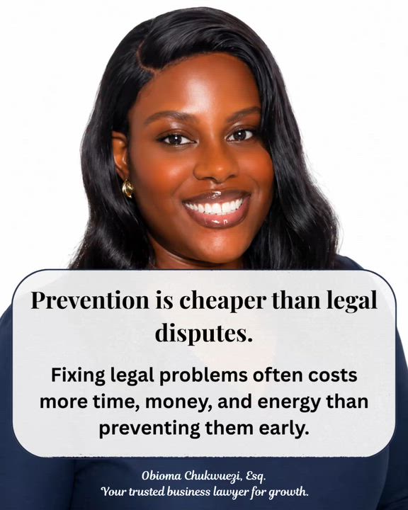 📌 Day 13 of Build. Protect. Grow.

Today's reminder:

Prevention is cheaper than legal disputes.

M...