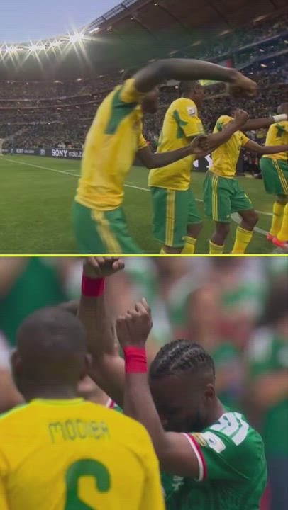 After scoring the first goal of the #FIFAWC2026, Mexico's Julian Quiñones did the same dance that Ts...