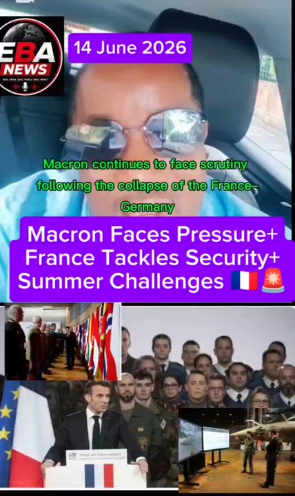 Macron Faces Pressure+France Tackles Security+ Summer Challenges 🇫🇷🚨