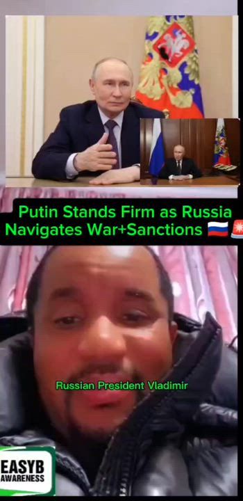 Putin Stands Firm as Russia 
Navigates War+Sanctions 🇷🇺🚨