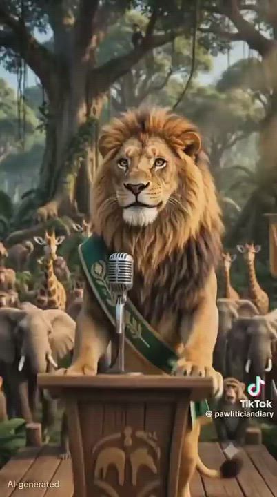 Campaign for Animal Kingdom presidency  
E go give every goat, antelope and rabbit equal opportunity...
