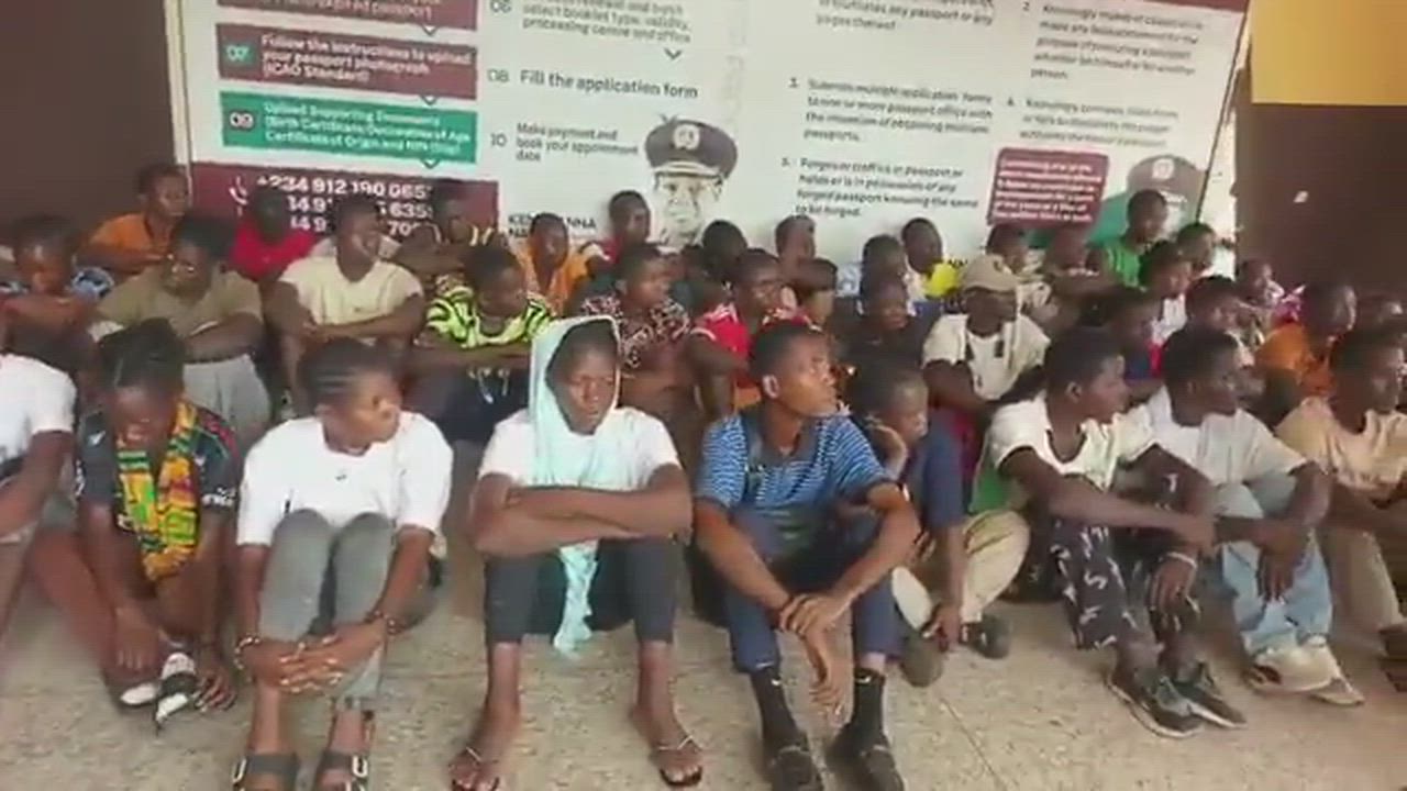 🇳🇬🪖TROOPS APPREHEND 46 SUSPECTED ILLEGAL IMMIGRANTS IN OGUN STATE