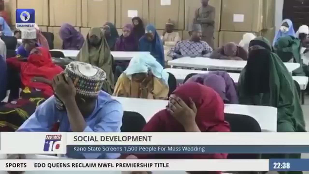 Kano State Begins Screening of 1,500 Couples Ahead of Mass Wedding, Sets Aside N1.5 Billion for 2026...