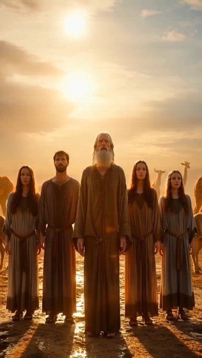 After the flood, God made a promise to Noah that would never be forgotten. 🌈 A covenant of mercy, h...