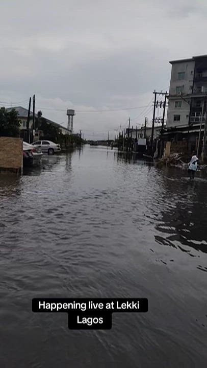 Lekki is Flooded #lekki #fyp #foryouu #foryourpage