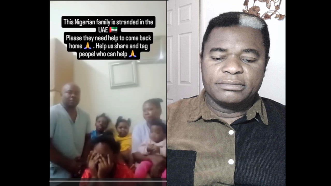 Nigerian Family From Akwa Ibom Reportedly Stranded in the UAE, Appeals for Urgent Assistance.