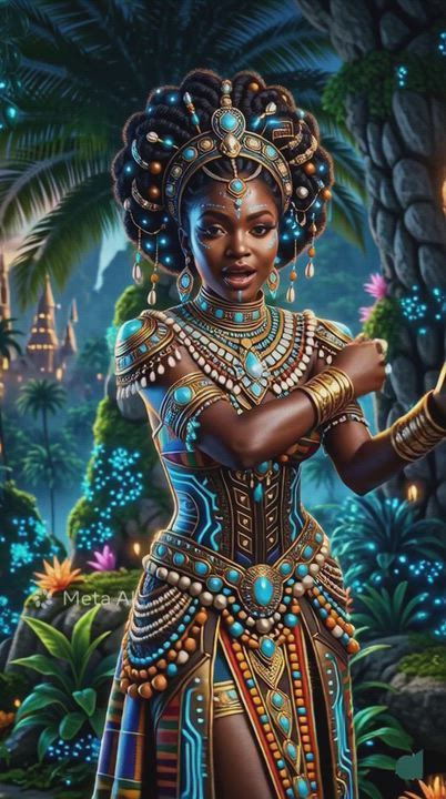 Afro-futuristic goddess energy at it's best 👌 #BourgeonAilog @followers