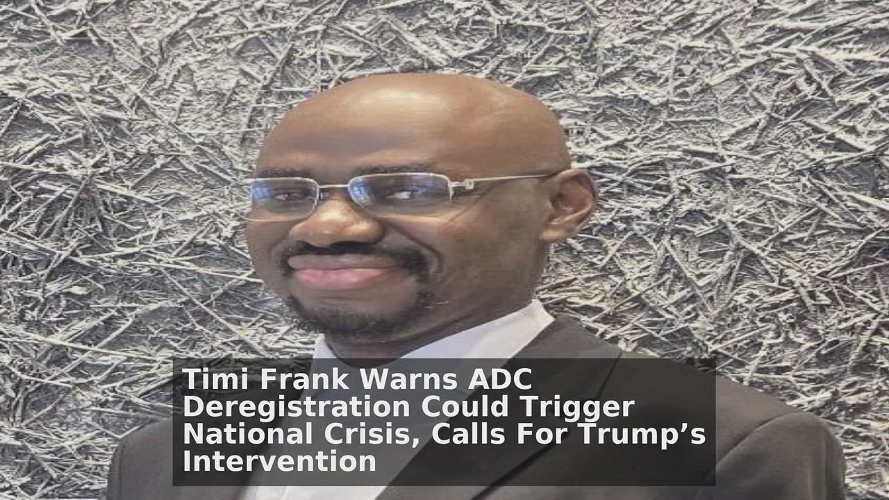 Top 10 Politics Nigeria headlines 🙄🚀 discussions:
1. Timi Frank Warns ADC Deregistration Could Tri...