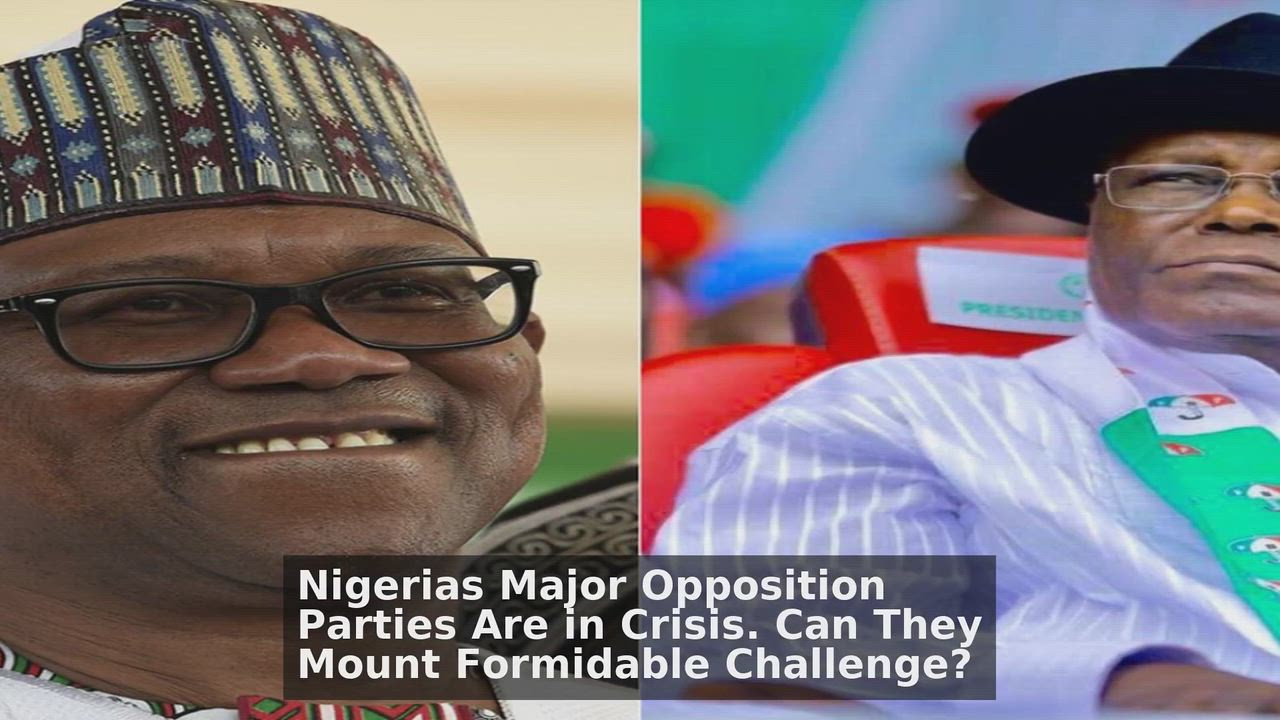Top 10 Nigeria headlines 🙄🚀 discussions:
1. Nigeria's Major Opposition Parties Are in Crisis. Can...