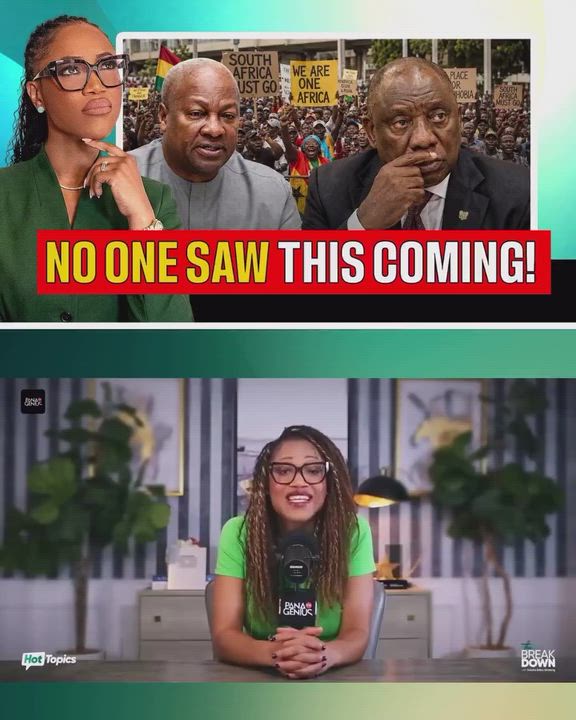 Ghanaians 🇸🇳are protesting and asking their government to send South African 🇿🇦companies and busines...