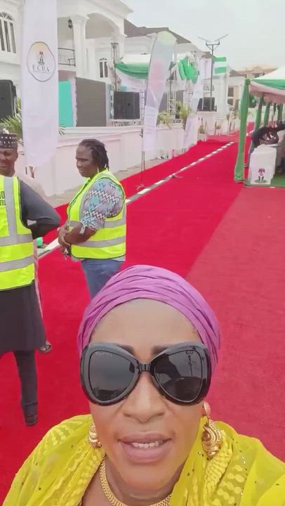 Woman shows quarters in Abuja built for Judges commissioned by President Tinubu and FCT Minister Wik...