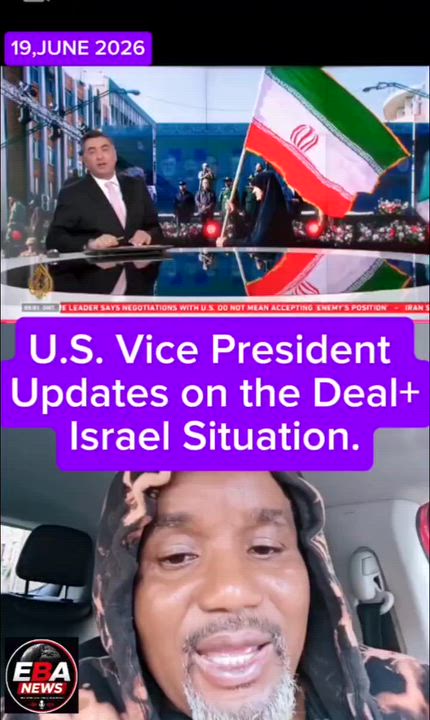 U.S. Vice President Updates on the Deal +Israel Situation.