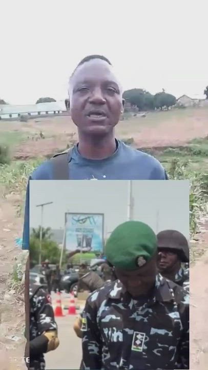 Nigeria police officer appreciate ratels and Nigerians for loving and supporting him. Tells other po...