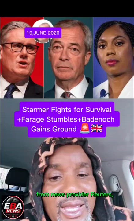 Starmer Fights for Survival+Farage Stumbles+Badenoch Gains Ground 🚨🇬🇧