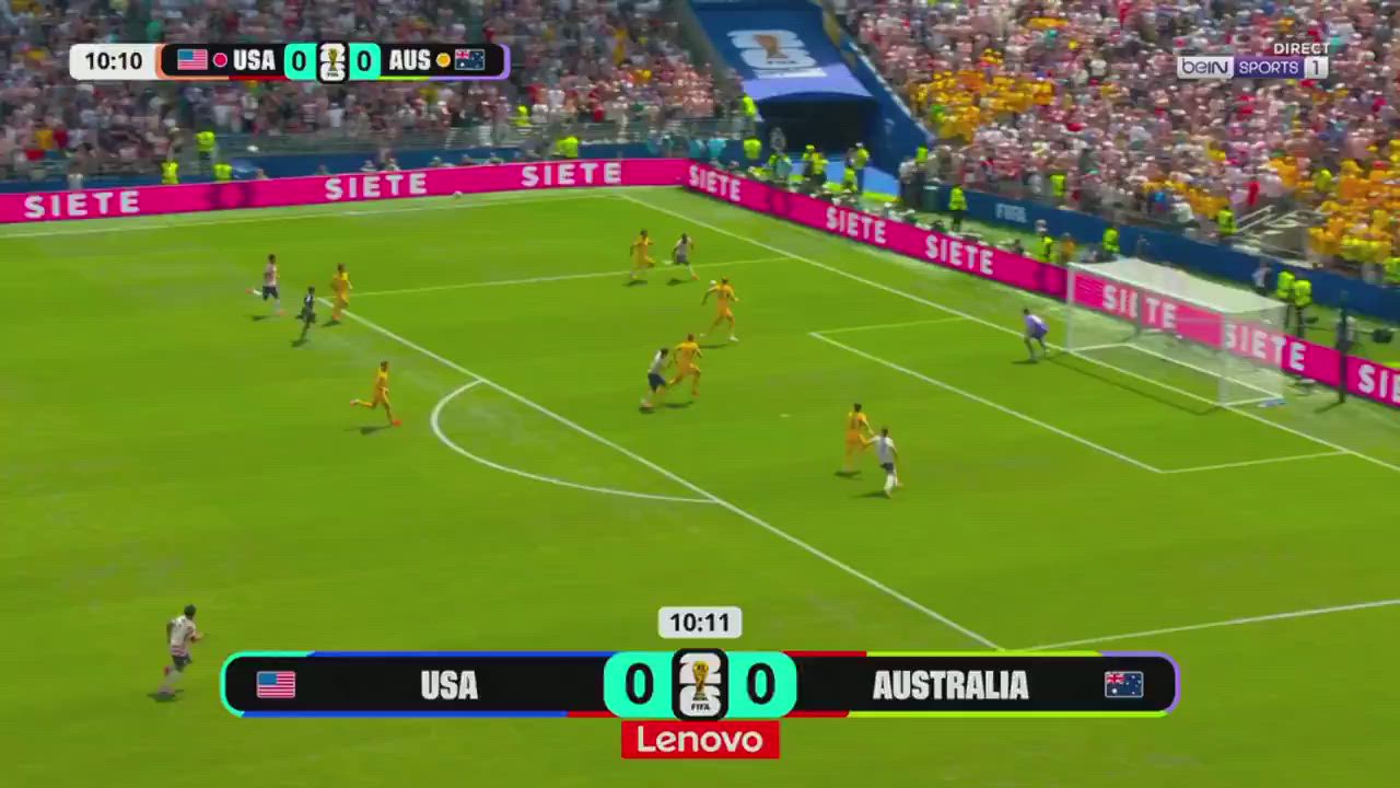 A #football player's nightmare: Own goal. Cameron Burgess' mistake gives USA the lead just 10 minute...