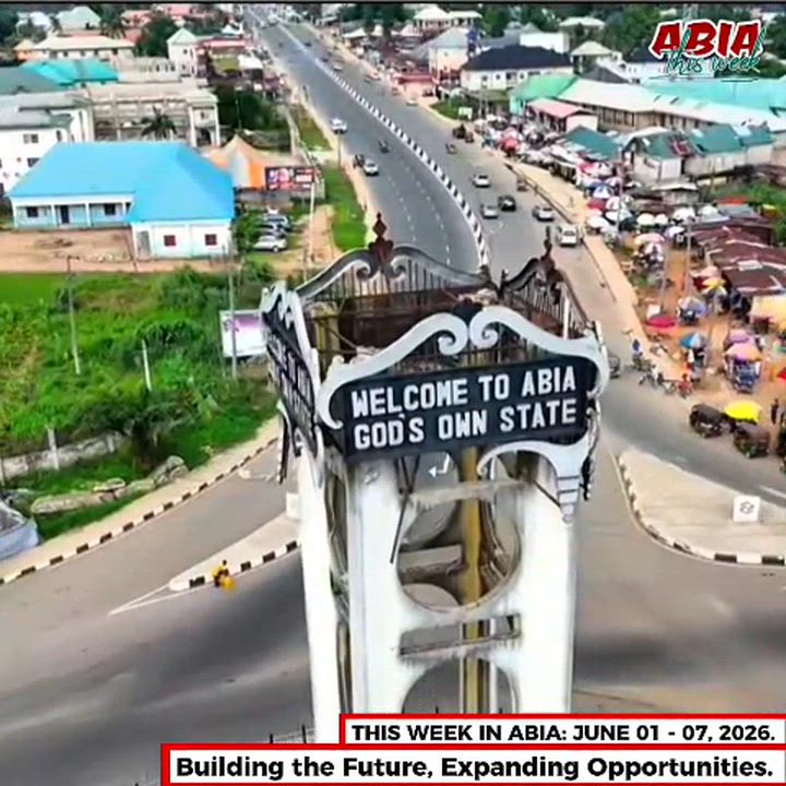 𝗧𝗛𝗜𝗦 𝗪𝗘𝗘𝗞 𝗜𝗡 𝗔𝗕𝗜𝗔 : 1 June 𝟮𝟬𝟮𝟲 – 7 June 𝟮𝟬𝟮𝟲

This week in Abia is a Compilation of key events that...