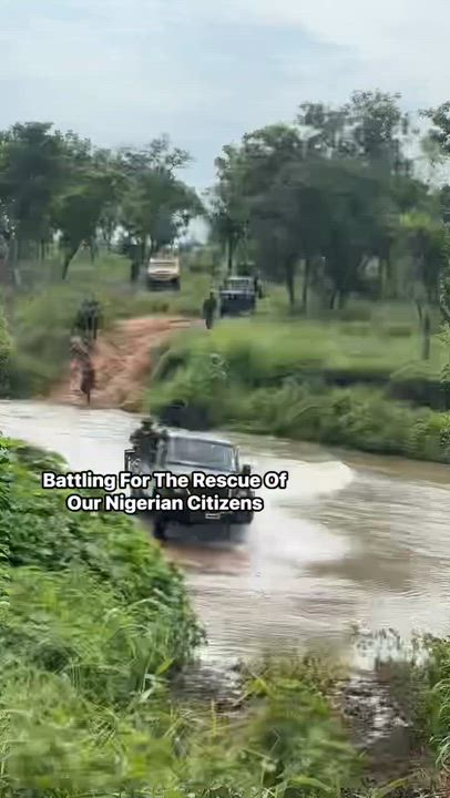 🚨 Battling Rivers for Rescue! 🇳🇬🪖💪

Watch our gallant troops in action crossing muddy rivers, pus...