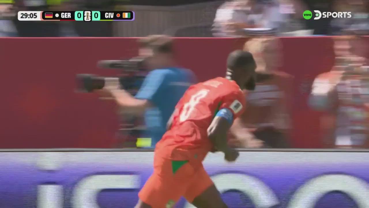 The first WorldCup goal for superstar Franck Kessie puts Côte d'Ivoire ahead ⚽🔥

⏱️55: Germany 0 -...