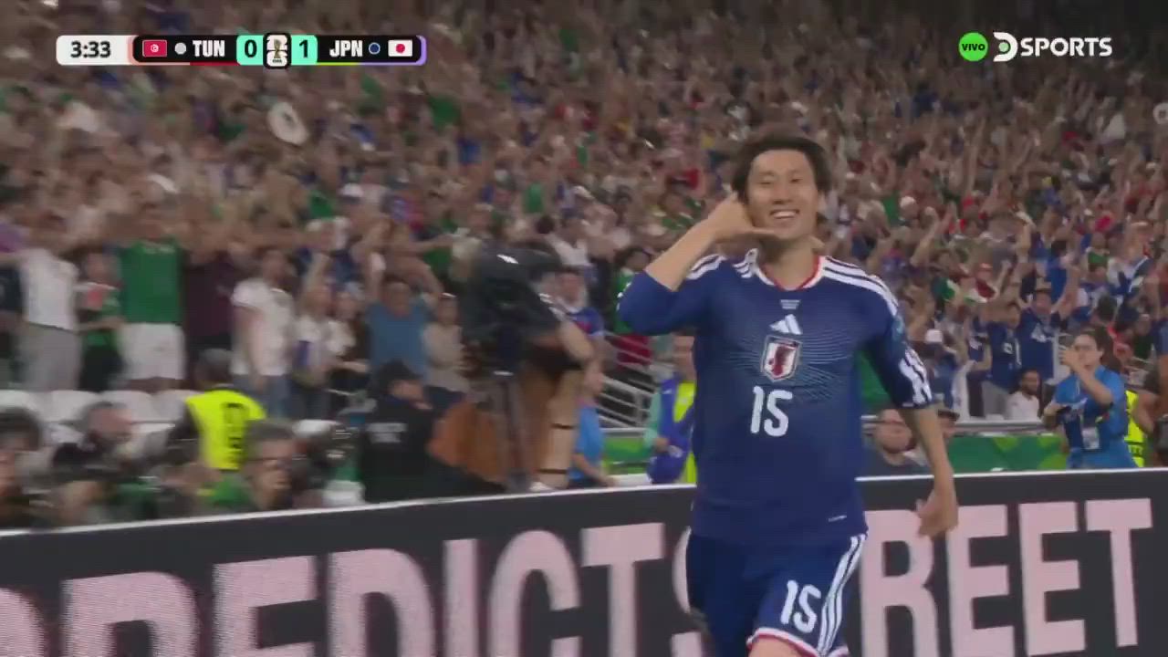 ✨ Historic: Watch the first goal of the 1000th game ever played at a FIFA World Cup ⚽🔥

Daichi Ka...