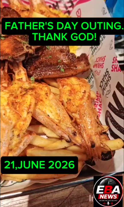 FATHER'S DAY OUTING.
THANK GOD!
21,JUNE 2026