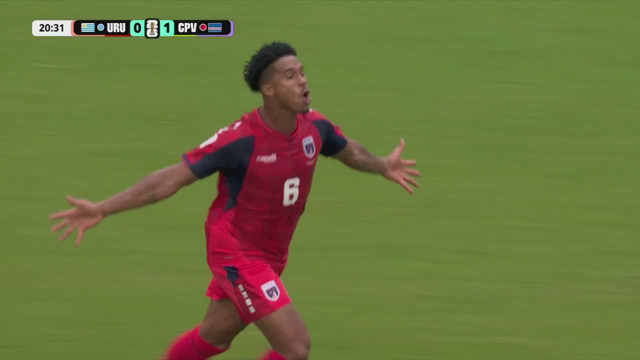 🌟 HISTORIC: Kevin Pina scored Cabo Verde's FIRST EVER World Cup goal, at their first ever World Cup...