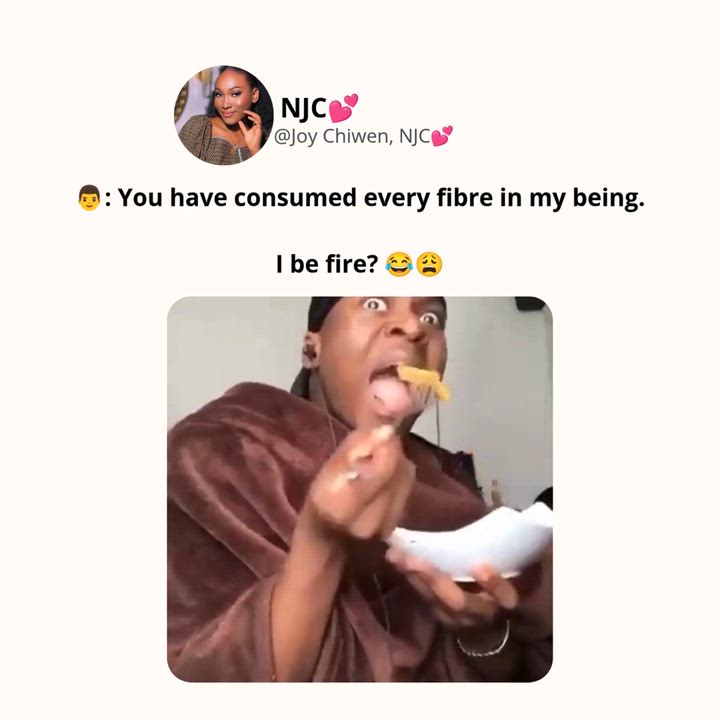 Sorry o
Fire ke?😂
#Trending 
#NJC💕
#LekeeLekeeFamily