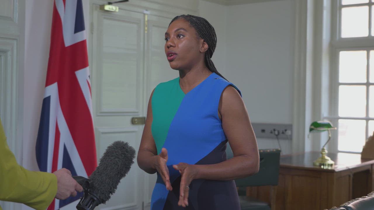Kemi Badenoch reacted to UK prime minister's resignation