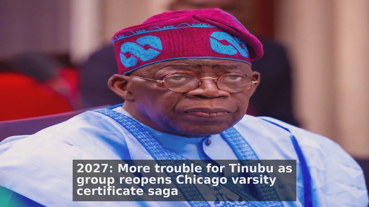 Top 10 Lagos headlines 🙄🚀 discussions:
1. 2027: More trouble for Tinubu as group reopens Chicago v...