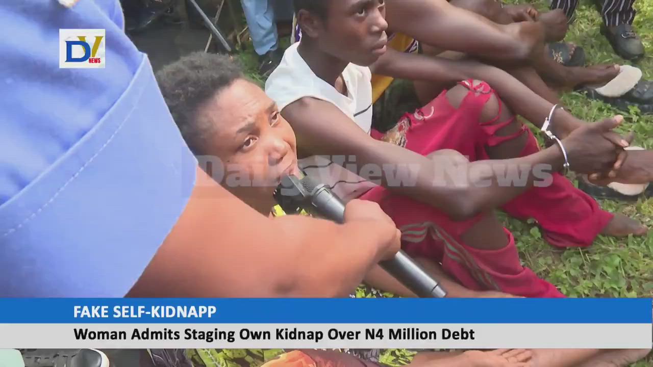 “I was in N4Million debt that’s why I faked my Kidnapping” 

~ Mrs Oluchi, the woman who faked her o...