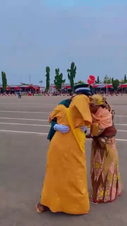 🫡🪖Proud moment of a Mother, seeing her son who left home as a young man turns Soldier. 

After 6 m...