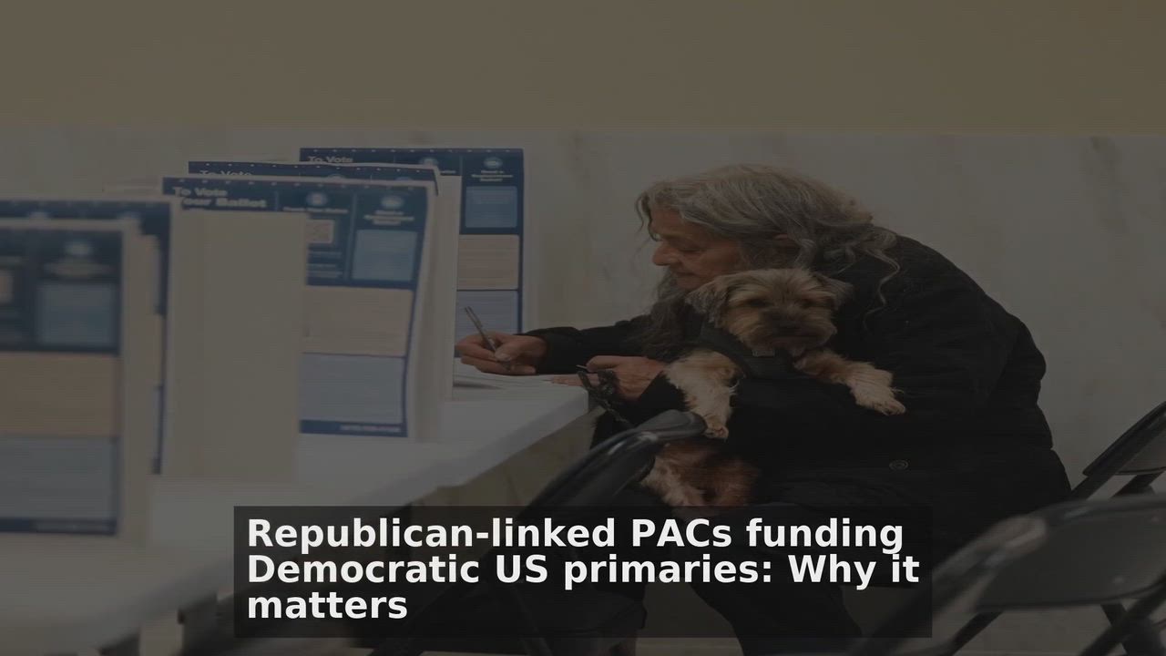 Top 10 Worldwide headlines 🙄🚀 discussions:
1. Republican-linked PACs funding Democratic US primari...