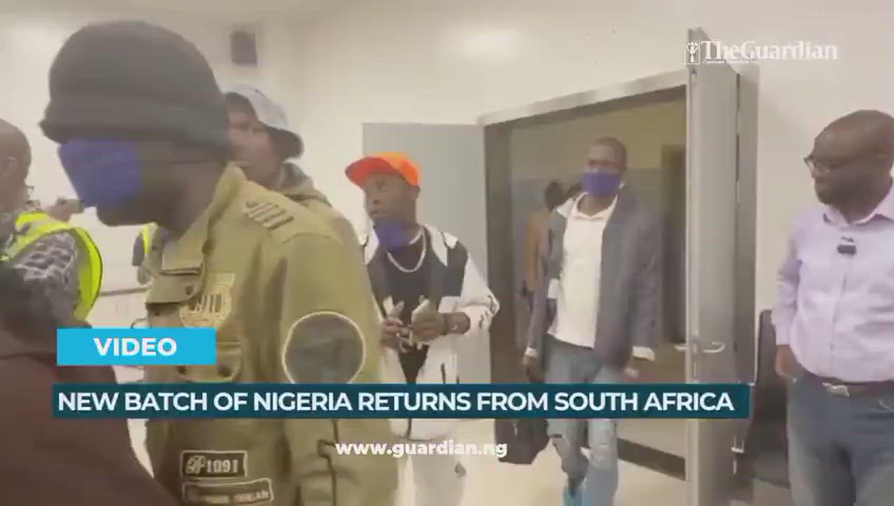 Nigeria has received another group of citizens returning from South Africa over xenophobia