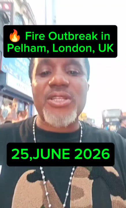 🔥 Fire Outbreak in Pelham, London, UK